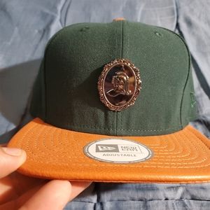 Black scale new era adjustable hat